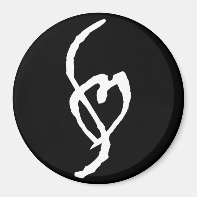 Imã Smut Mark - Branco (Frente)