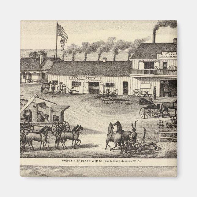 Imã Smyth, propriedades Adams (Frente)