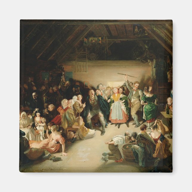 Imã Snapshot Apple Night (Frente)