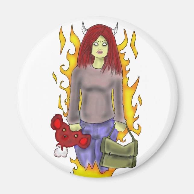 Imã Snazzle Mummy (Frente)