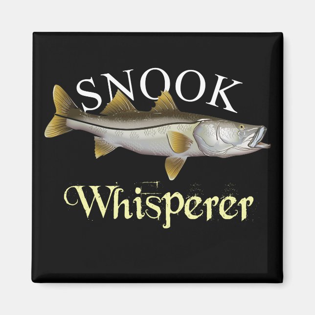 Imã Snook Whisperer Dark (Frente)