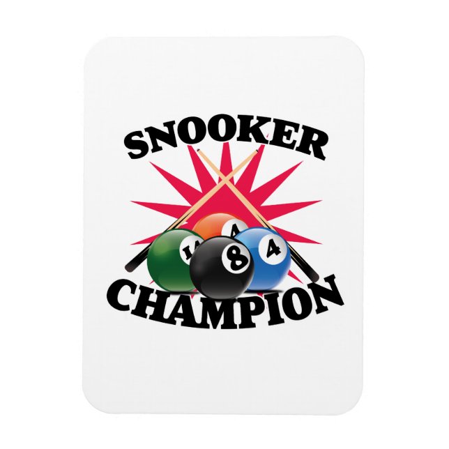 Ímã Snooker Champion (Vertical)