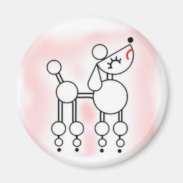 Imã Snooty Poodle Magnet