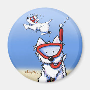 Imã Snorkel Westie