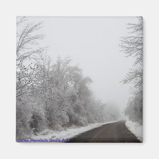 Imã Snow and Ice Road #1 magnet