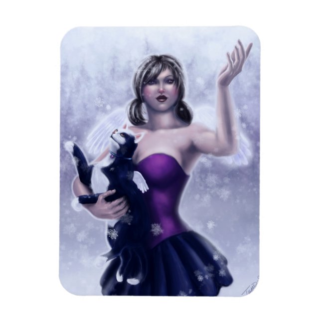 Ímã "Snow Angels" Magnet Premium (Vertical)
