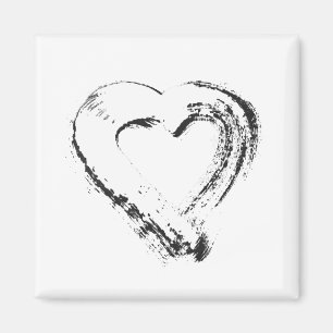 Imã Snow Heart Magnet