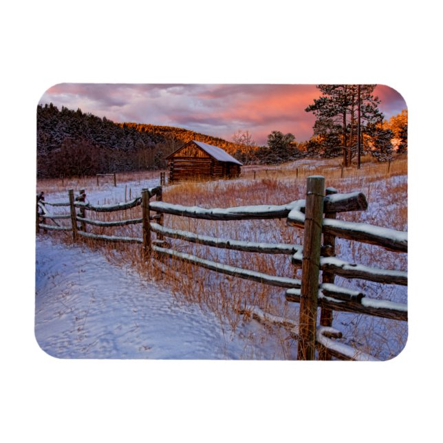 Ímã Snow Ranch (Horizontal)