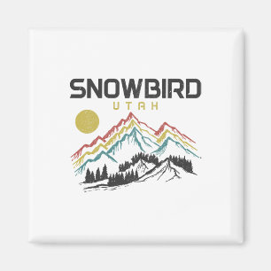 Imã Snowbird Utah Esqui Esportes de Inverno Esqui Esqu
