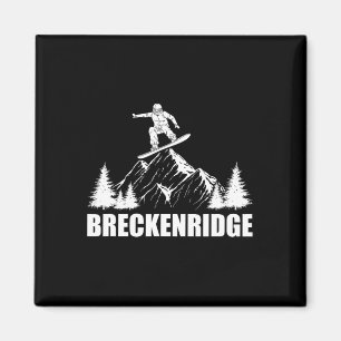 Imã Snowboard Breckenridge Colorado Snowboard