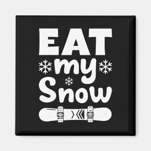 Imã Snowboard Come My Snowboard Shirt Para Mem W