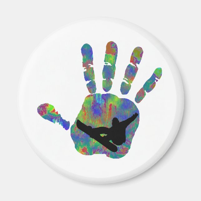 Imã Snowboard desse tipo (Frente)