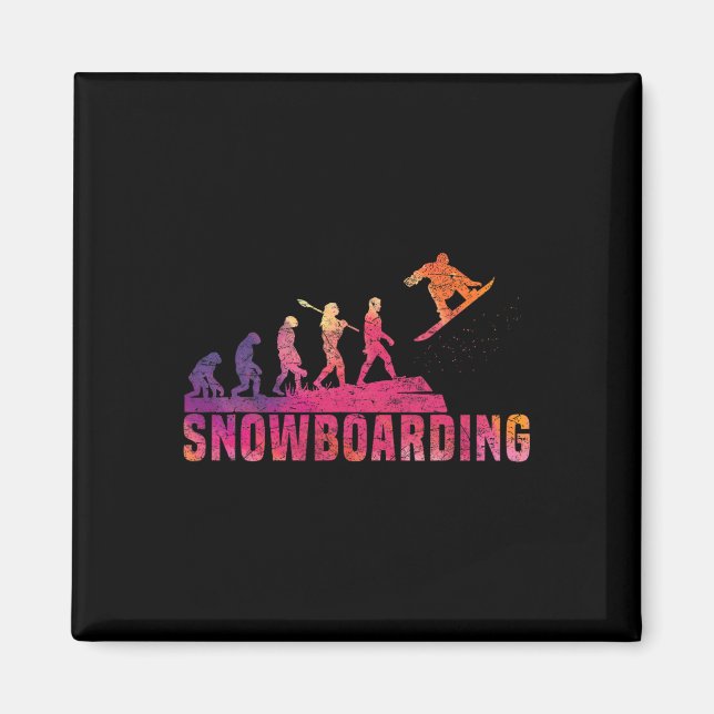 Imã Snowboard Evolution Snowboard Snowboboa Estilo Liv (Frente)