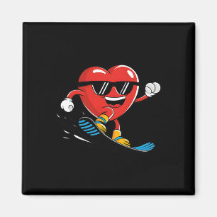 Imã Snowboard Heart Snowboard Boys G