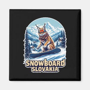 Imã Snowboard Lynx Na Eslováquia Adventure