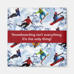 Imã Snowboard não é tudo