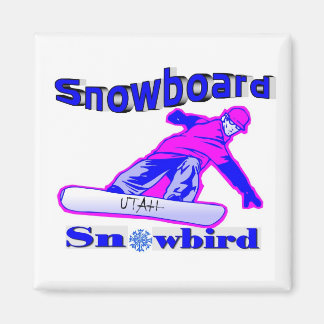 Imã Snowboard Snowbird