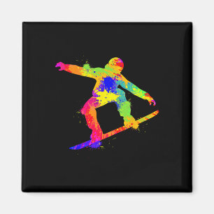 Imã Snowboard Snowboarder Snowboard Boys Homens