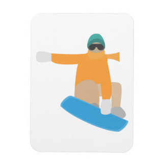 Ímã Snowboarder