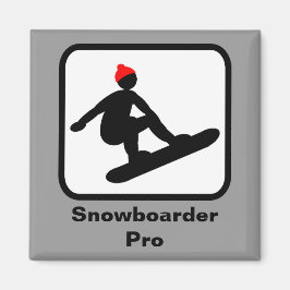 Imã Snowboarder Pro