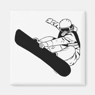 Imã Snowboarding 3