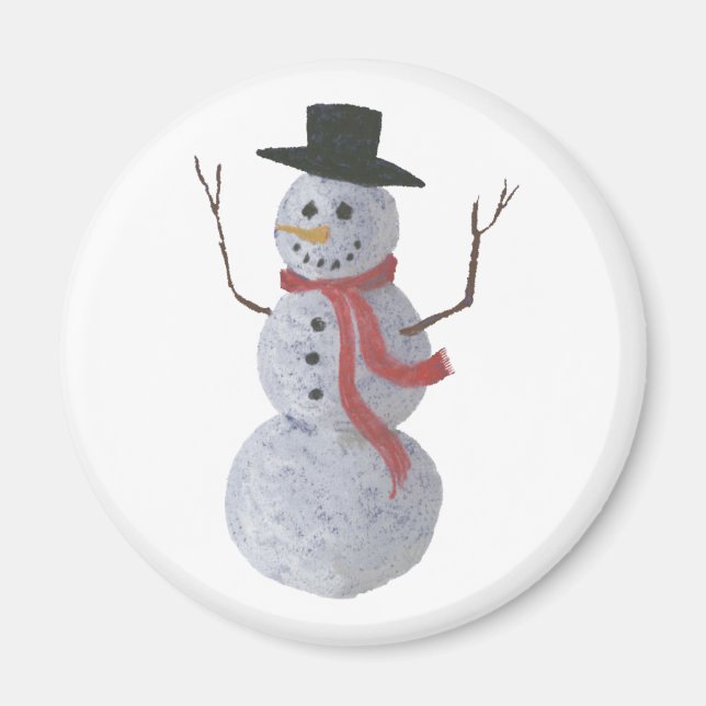 Imã Snowman (Frente)