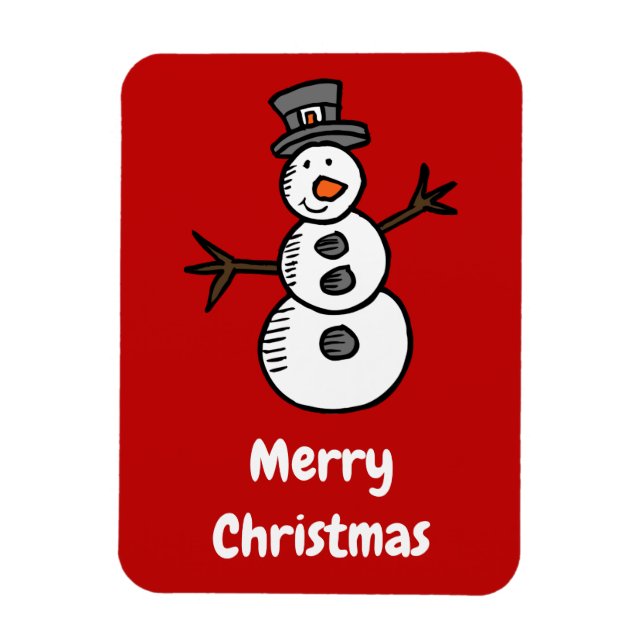 Ímã Snowman (Vertical)