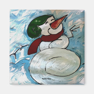 Imã Snowman