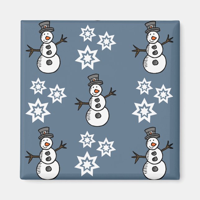 Imã Snowman (Frente)