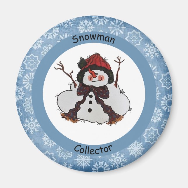 Imã Snowman Collector Magnet (Frente)