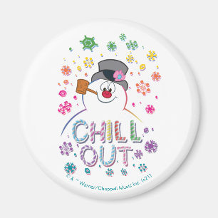 Imã Snowman™ congelado   Colunas Arco-Íris "Frio"