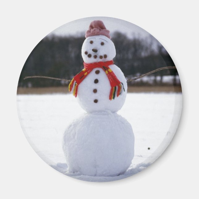 Imã Snowman Field (Frente)