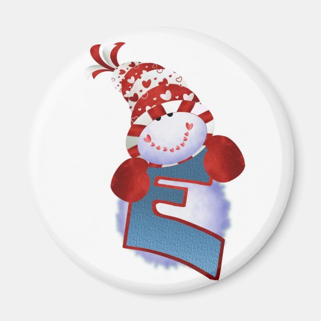 Imã Snowman Magnet (Frente)
