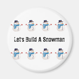 Imã Snowman Magnets