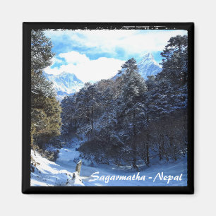 Imã Snowy Himalayas, Sagarmatha - Nepal