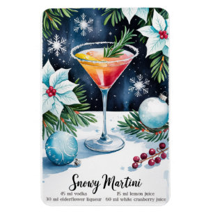 Ímã Snowy Martini