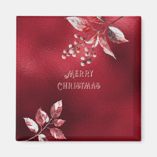 Imã Snowy Red deixa o ano de Natal
