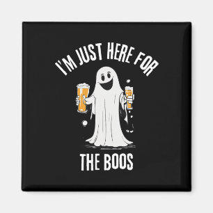 Imã Só Aqui Para O Fantasma Engraçado Boos Halloween