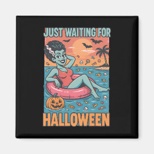 Imã Só Esperando A Noiva Do Halloween Frankensteins