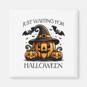 Imã Só Esperando Pumpkin De Bolinho No Verão De Hallow