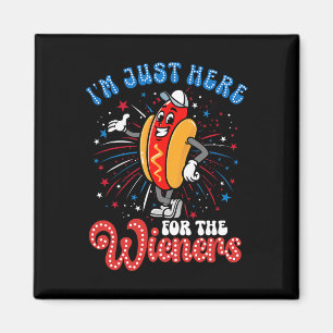 Imã Só estou aqui para a fogueira Wieners Fogos Quente