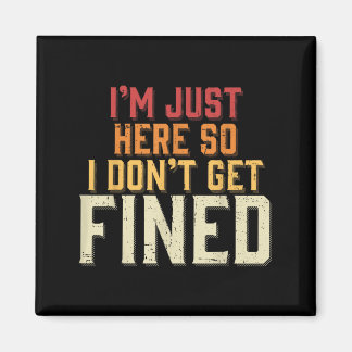 Imã Só estou aqui para não ser multado