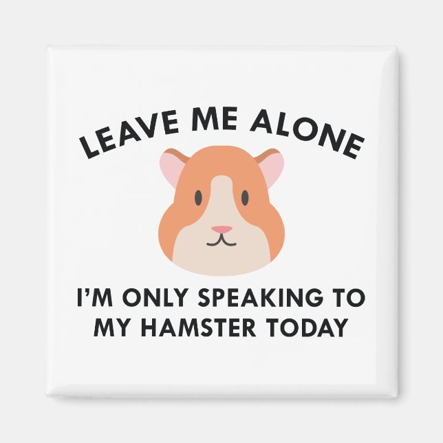 Imã Só Falando Com Meu Hamster (Frente)