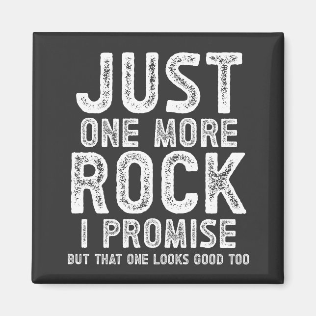 Imã Só Mais Uma Pedra Que Prometo Geólogo (Frente)