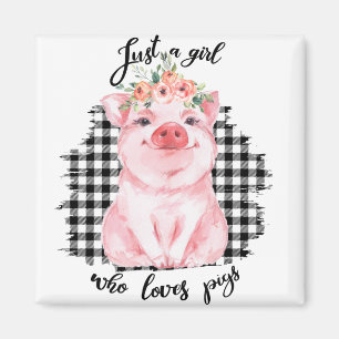 Imã Só uma garota que adora porcos