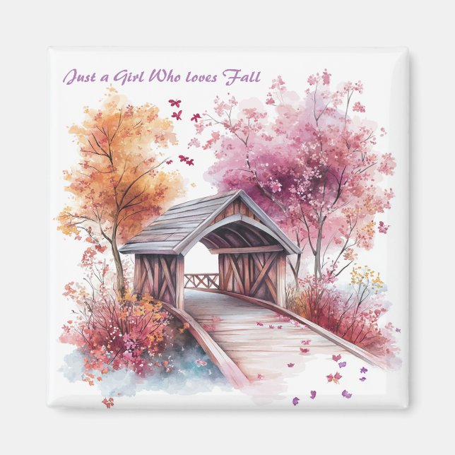 Imã Só uma garota que ama a queda (Frente)