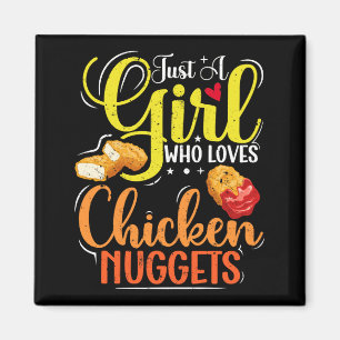 Imã Só Uma Menina Que Ama A Menina De Frango Dando Pre