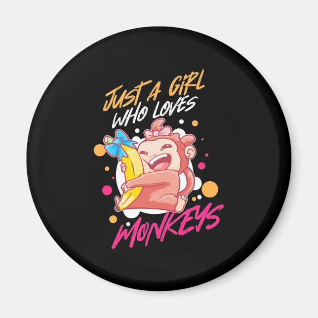 Imã Só Uma Rapariga Que Ama Macacos (Frente)
