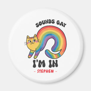 Imã Soa Gay, estou dentro do Rainbow Cat LGBTQ Pride