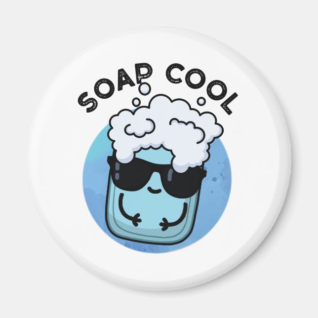 Imã Soap Legal Engraçado Soap Pun (Frente)
